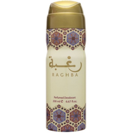 Raghba Lattafa 200 ml, deodorant spray, unisex