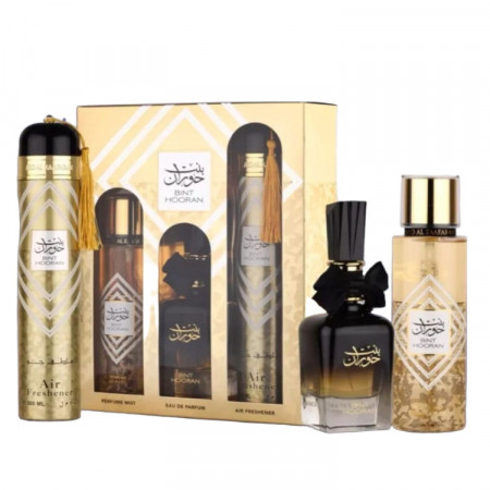 Apa Parfum Arabesc BINT HOORAN Ard Al Zaafaran 100 ml Dama Set Cadou