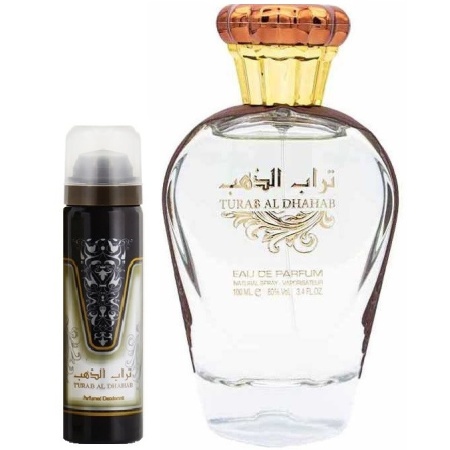 Turab Al Dhahab Ard Al Zaafaran 100 ml, eau de parfum + 50 ml deodorant spray, women