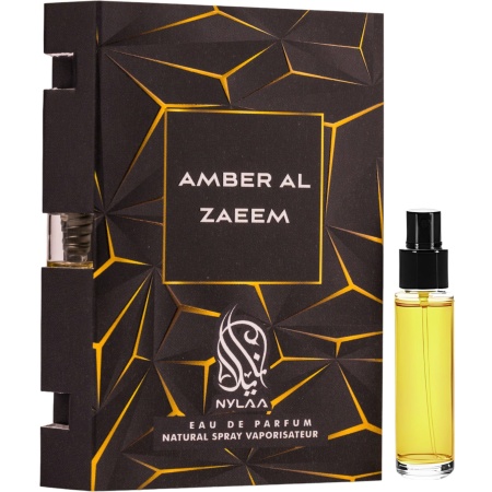 Amber Al Zaeem Nylaa 2 ml, eau de parfum, unisex, sample