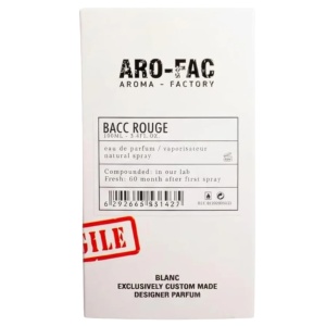 Bacc Rouge ARO-FAC 100 ml, apa de parfum, unisex - Img 5