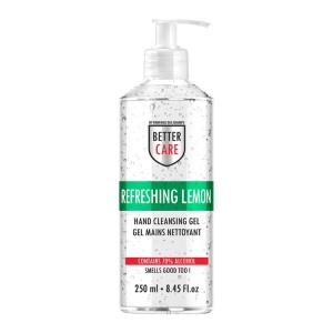  Better Care Refreshing Lemon 250 ml Gel Antibacterian Maini