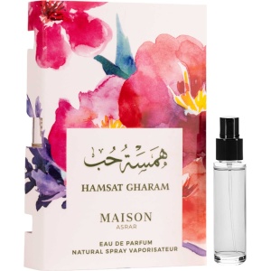 Hamsat Gharam Maison Asrar 2 ml, eau de parfum, unisex, sample - Img 4