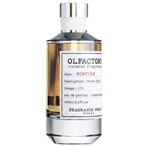 Olfactory Bonfire Fragrance World 100 ml, apa de parfum, unisex - Img 3
