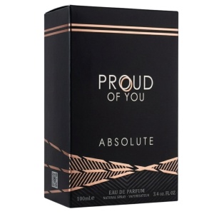 Proud of You Absolute Fragrance World 100 ml, apa de parfum, barbati - Img 4