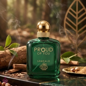 Proud of You Sandalo Fragrance World 100 ml, apa de parfum, barbati - Img 4