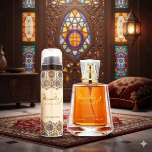 Raghba Lattafa 100 ml, eau de parfum + 50 ml deodorant spray, unisex - Img 3