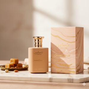 Taskeen Caramel Cascade Paris Corner 100 ml, eau de parfum, unisex - Img 6