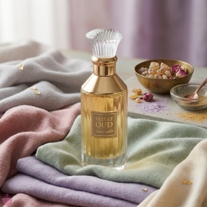 Velvet Oud Lattafa 100 ml, eau de parfum, men - Img 4