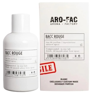 Bacc Rouge ARO-FAC 100 ml, apa de parfum, unisex - Img 2