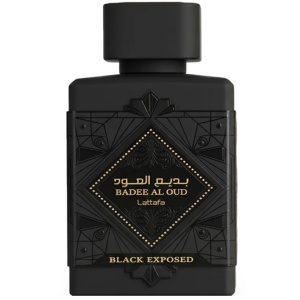 Bade’e Al Oud Black Exposed Lattafa 100 ml, apa de parfum, unisex
