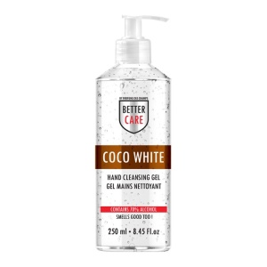  Better Care Coco White 250 ml Gel Antibacterian Maini