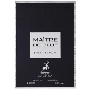 Maitre De Blue Maison Alhambra 100 ml, apa de parfum, barbati - Img 4