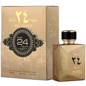 Oud 24 Hours Gold Majestic Ard Al Zaafaran 100 ml, eau de parfum, unisex - Img 2