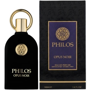 Philos Opus Noir Maison Alhambra 100 ml, apa de parfum, unisex - Img 2