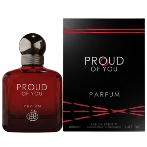 Proud of You Parfum Fragrance World 100 ml, apa de parfum, barbati - Img 2