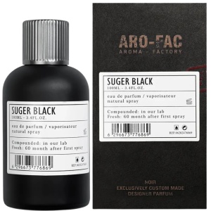 Suger Black ARO-FAC 100 ml, eau de parfum, unisex - Img 2