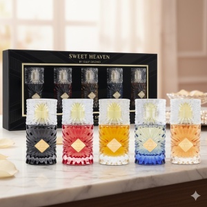Sweet Heaven Travel Set Gulf Orchid 5x20 ml, apa de parfum, unisex - Img 3