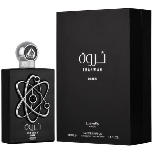 Tharwah Silver Lattafa Pride 100 ml, eau de parfum, men - Img 5