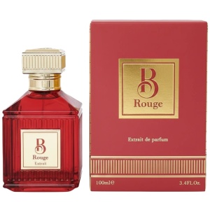 B Rouge Extrait Fragrance World 100 ml, extrait de parfum, unisex - Img 2