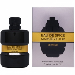 Eau De Spice Extreme Mark & Victor Fragrance World 100 ml, apa de parfum, barbati - Img 2