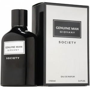 Genuine Man Giovany Society Fragrance World 100 ml, eau de parfum, men - Img 2
