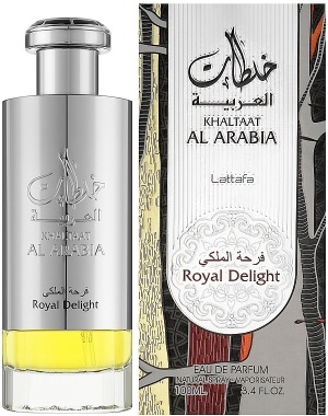 Khaltaat Al Arabia Royal Delight Lattafa 100 ml, eau de parfum, men - Img 2