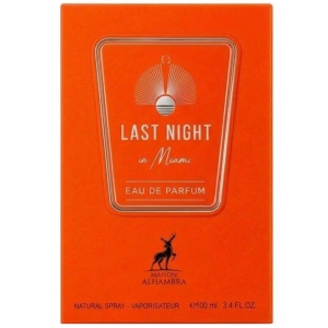 Last Night In Miami Maison Alhambra 100 ml, apa de parfum, unisex - Img 3