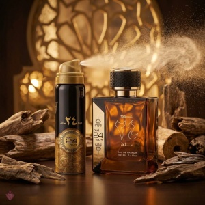 Oud 24 Hours Ard Al Zaafaran 100 ml, eau de parfum + 50 ml deodorant spray, unisex - Img 7