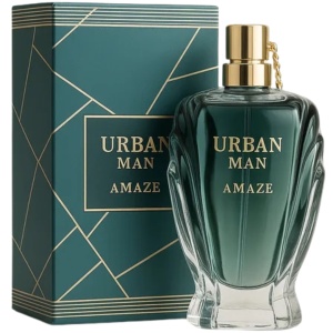 Urban Man Amaze Fragrance World 90 ml, eau de parfum, men - Img 4