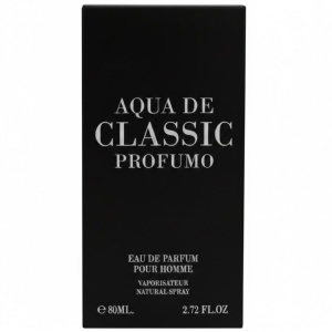 Aqua de Classic Profumo Fragrance World 80 ml, eau de parfum, men - Img 4