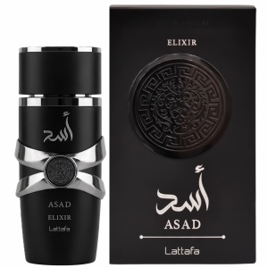 Asad Elixir Lattafa 100 ml, apa de parfum, barbati - Img 2