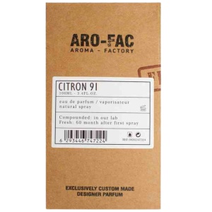 Citron 91 ARO-FAC 100 ml, eau de parfum, unisex - Img 5