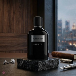 Genuine Man Giovany Society Fragrance World 100 ml, apa de parfum, barbati - Img 4