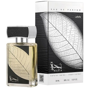 Najdia Silver Lattafa 30 ml, eau de parfum, men - Img 2
