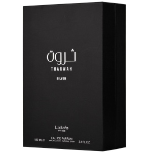 Tharwah Silver Lattafa Pride 100 ml, eau de parfum, men - Img 6