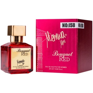 Bouquet Red Memwa Mini 25 ml, apa de toaleta, femei - Img 2