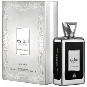 Ejaazi Intensive Silver Lattafa 100 ml, eau de parfum, men - Img 7