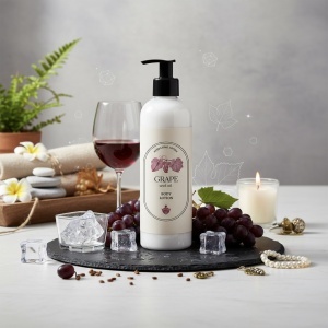 Grape (Struguri) 12Note 350 ml, lotiune de corp, unisex - Img 4