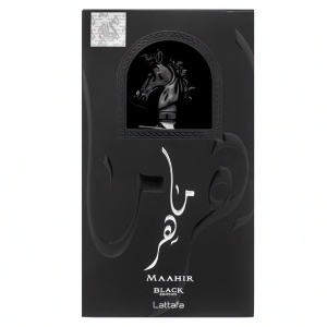 Maahir Black Edition Lattafa 100 ml, apa de parfum, barbati - Img 3