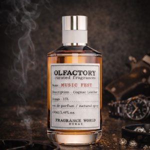Olfactory Music Fest Fragrance World 100 ml, apa de parfum, barbati - Img 5
