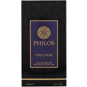 Philos Opus Noir Maison Alhambra 100 ml, apa de parfum, unisex - Img 3