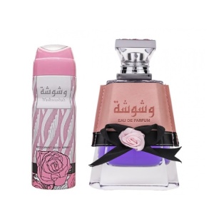 Lattafa Washwashah Dubai Parfum Arabesc Femeie 100 ml + 50 ml Deospray