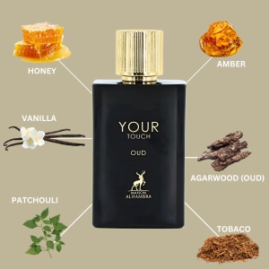 Your Touch Oud For Men Maison Alhambra 100 ml, eau de parfum, men - Img 6