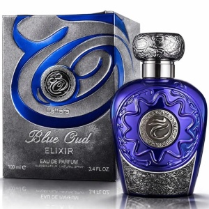 Opulent Blue Oud Elixir Lattafa 100 ml, apa de parfum, barbati - Img 6