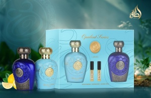Opulent Collection Dubai & Blue Oud Elixir Lattafa 2x100 ml, eau de parfum, unisex, gift set - Img 3