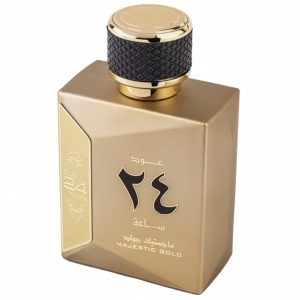 Oud 24 Hours Gold Majestic Ard Al Zaafaran 100 ml, apa de parfum, unisex - Img 3
