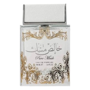 Pure Musk Lattafa 100 ml, apa de parfum + 50 ml deodorant spray, femei - Img 3