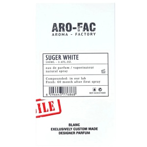 Suger White ARO-FAC 100 ml, apa de parfum, unisex - Img 4