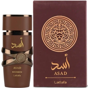 Asad Bourbon Lattafa 100 ml, apa de parfum, barbati - Img 2